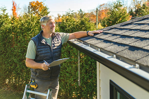 Professional Roof Leak Repair technician working in Davis, IL